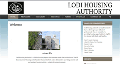 Desktop Screenshot of lodihousing.org
